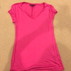 Pink V-Neck T